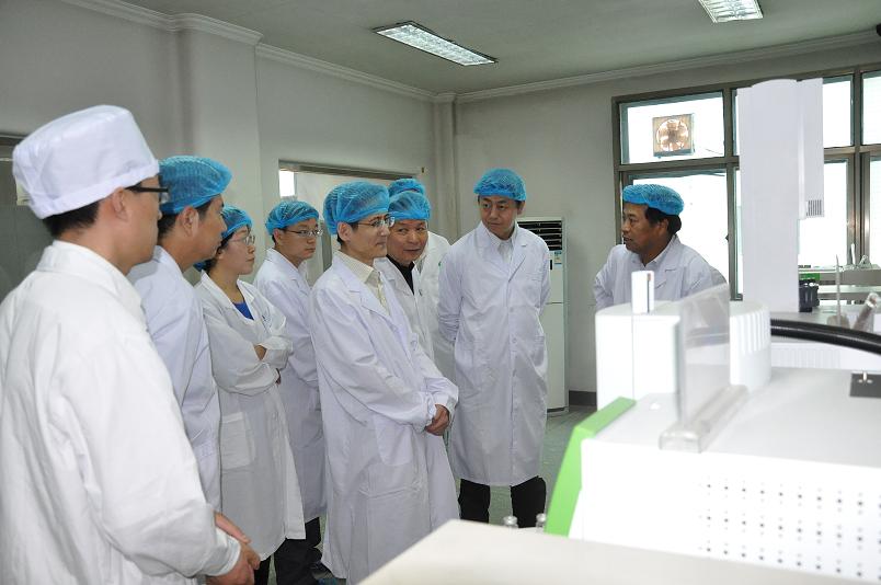 國(guó)家藥典委員會(huì)領(lǐng)導(dǎo)來我公司考察